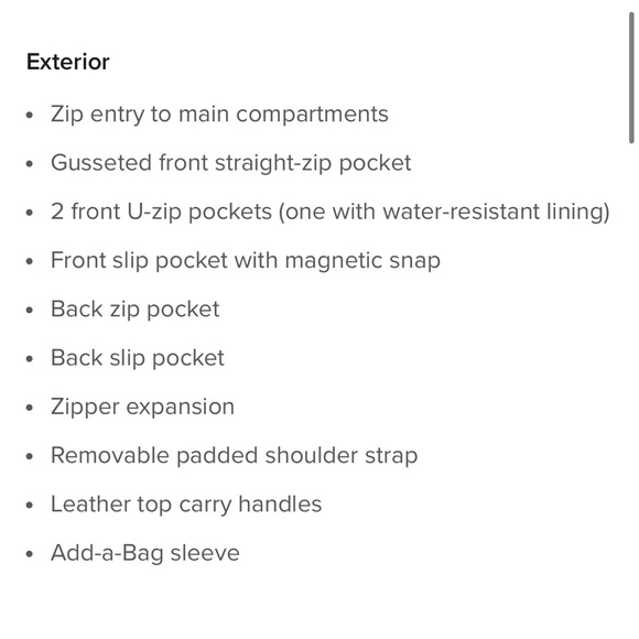 Tumi Alpha Expandable Organizer Laptop Brief - Picture 10 of 13